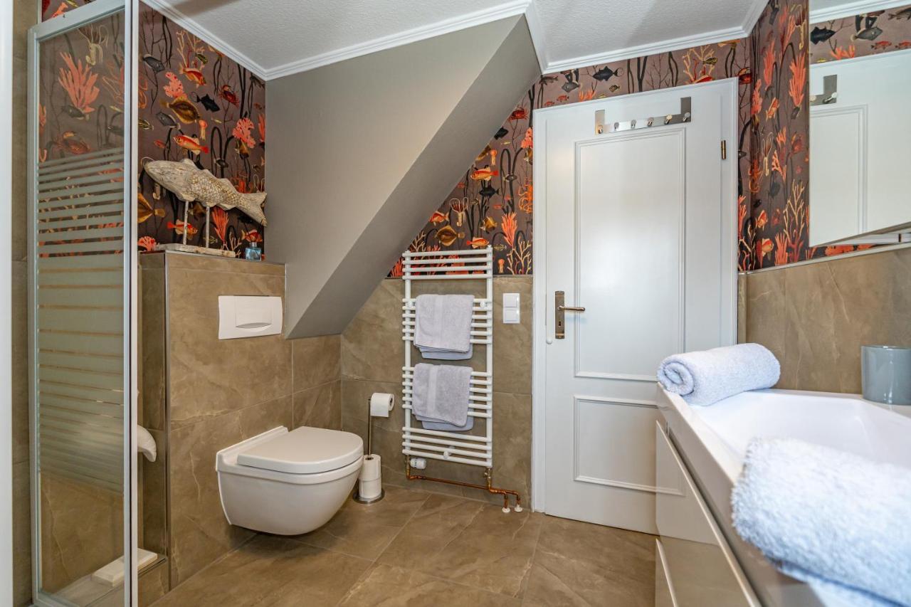 Gemuetliche Wohnung Unter Reet Mit Pool Und Sauna In Keitum Ngoại thất bức ảnh